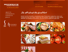 Tablet Screenshot of heinrichfood.com.sg